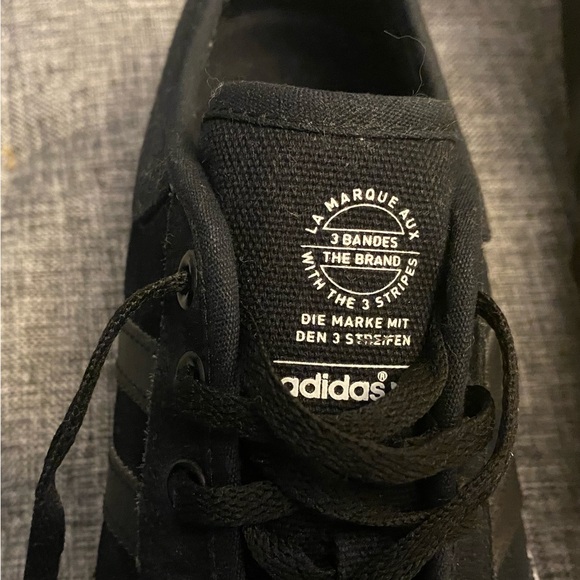 ADIDAS Originals MATCHCOURT SB F37379 Black White Skateboard Shoes Mens Sz.11 - Picture 6 of 7